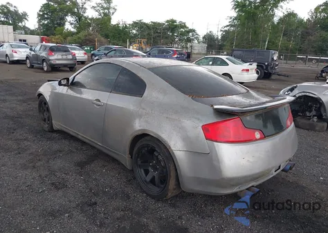 2003 Infiniti G35 Base W/Leather z USA, uszkodzony, nr VIN JNKCV54E53M200370